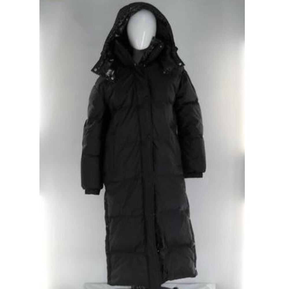 Yves Salomon 34 made in France down parka coat